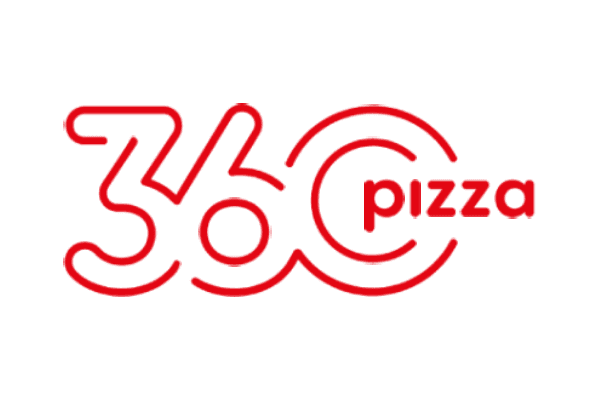 360 Pizza logo